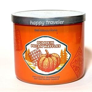 PUMPKIN PECAN WAFFLES 3 Wick Candle